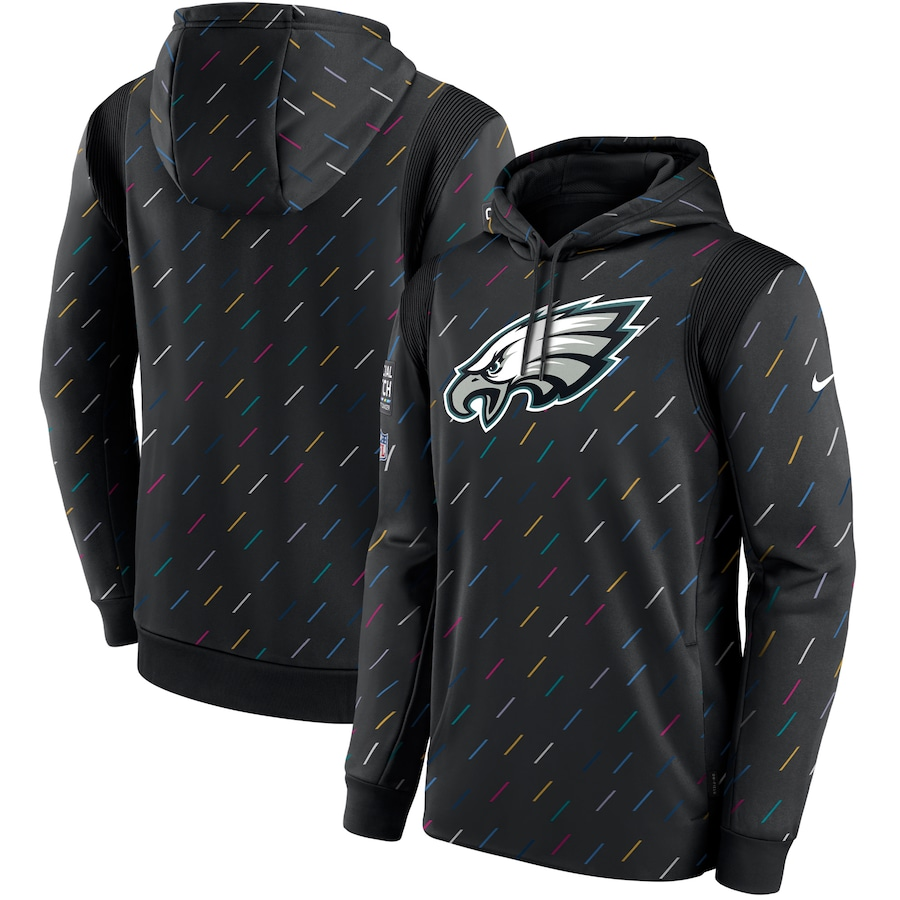 Women NFL Philadelphia Eagles 2025 Nike black hoodie->philadelphia eagles->NFL Jersey